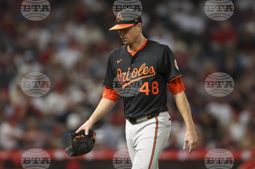 Orioles Angels Baseball