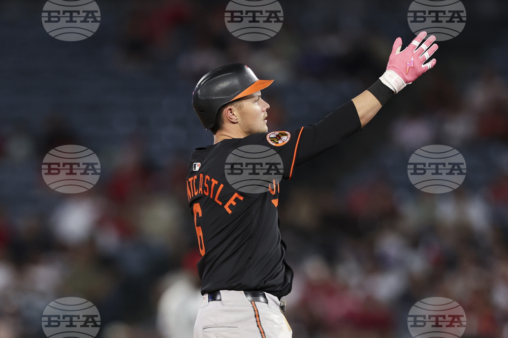 Orioles Angels Baseball