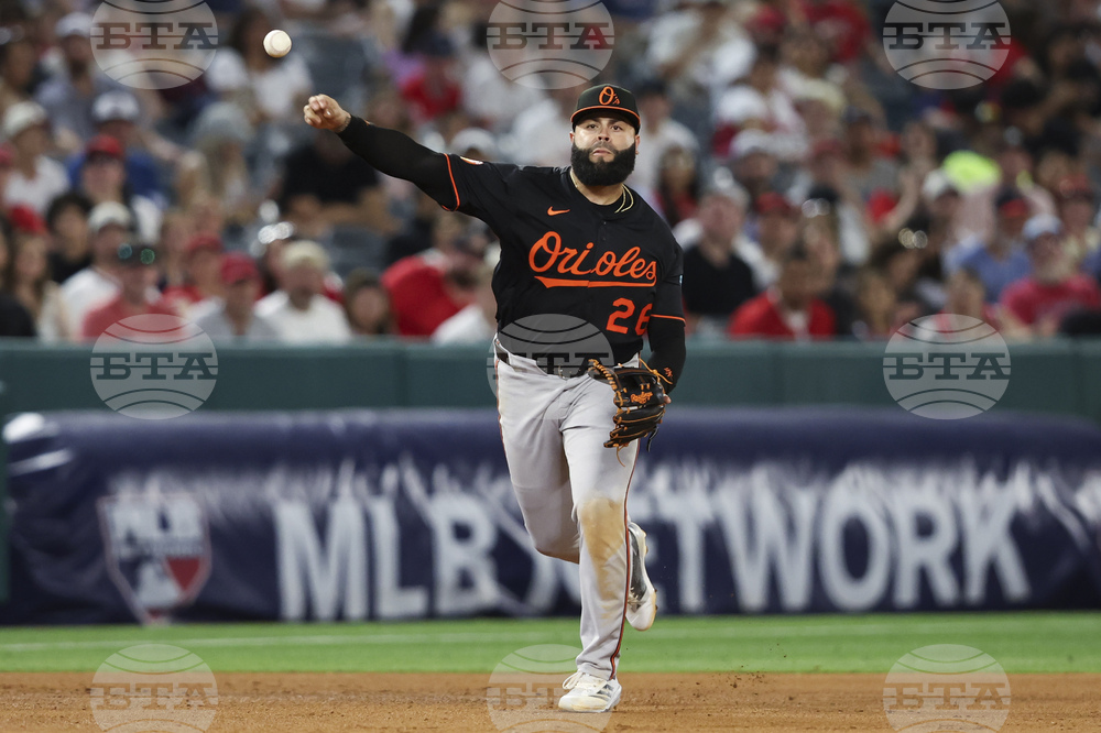 Orioles Angels Baseball