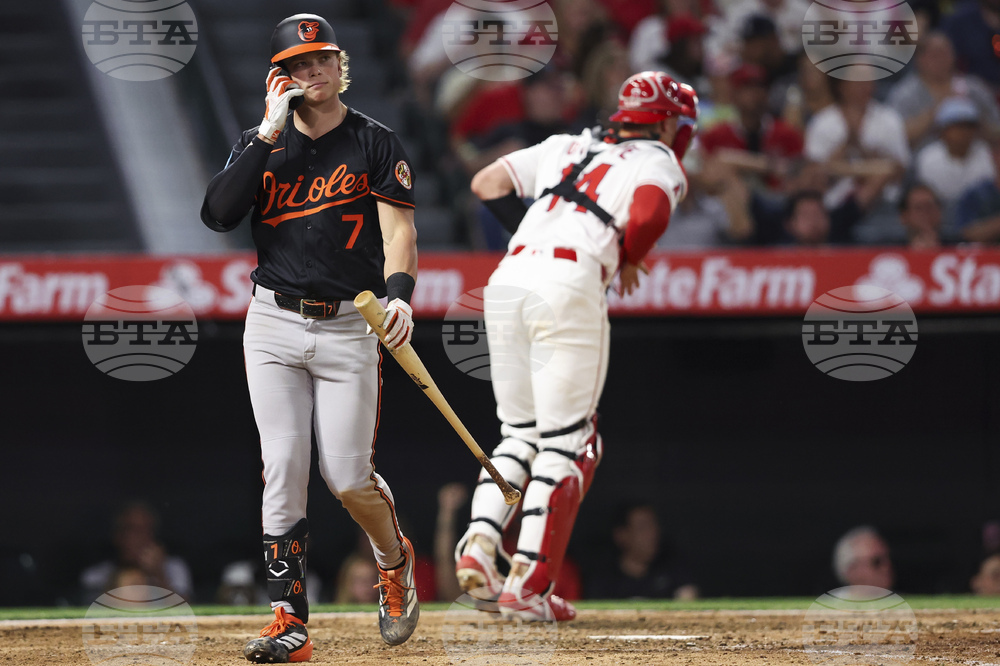 Orioles Angels Baseball