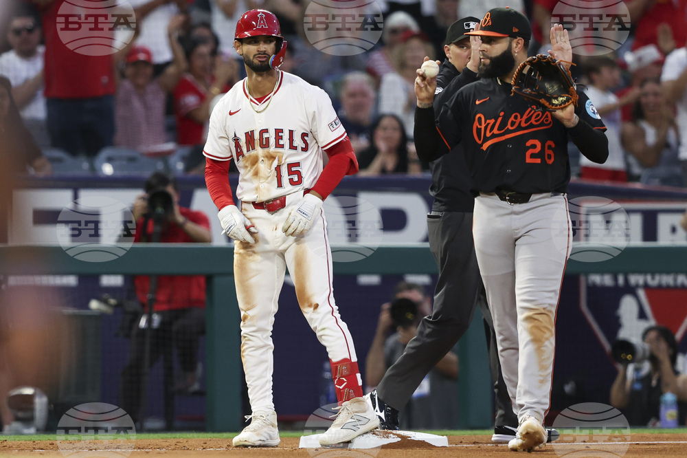 Orioles Angels Baseball