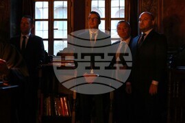 Гърция - Света Гора - Зографски манастир - богослужение и интронизация