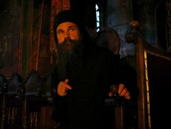 Гърция - Света Гора - Зографски манастир - богослужение и интронизация