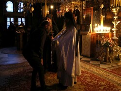 Гърция - Света Гора - Зографски манастир - богослужение и интронизация