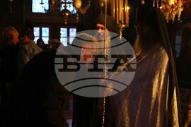 Гърция - Света Гора - Зографски манастир - богослужение и интронизация