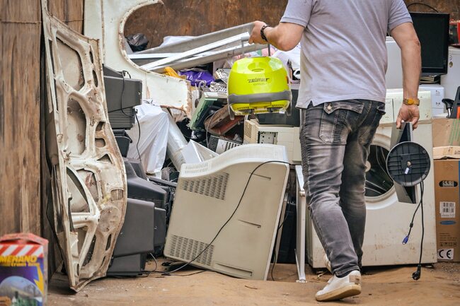  Над 4 тона отпадъци от мазета, гаражи и тавани предадоха разделно в район "Слатина", за първи път имаше възможност и за размяна на книги