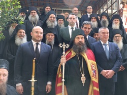 Гърция - Архимандрит Гавриил беше интронизиран като игумен на Зографския манастир в Света гора