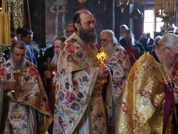 Гърция - Архимандрит Гавриил беше интронизиран като игумен на Зографския манастир в Света гора