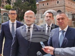 Гърция - Зографският манастир е един от символите на българската духовност, каза Георги Георгиев след интронизацията на игумен Гавриил