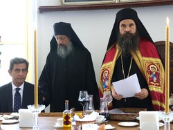 Гърция - Архимандрит Гавриил беше интронизиран като игумен на Зографския манастир в Света гора