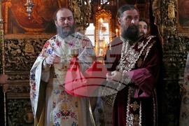 Гърция - Архимандрит Гавриил беше интронизиран като игумен на Зографския манастир в Света гора
