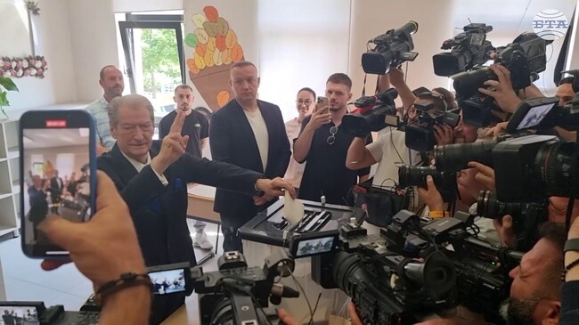 Лидерът на основната опозиционна партия в Албания Сали Бериша: Призовавам гражданите да гласуват за своето бъдеще