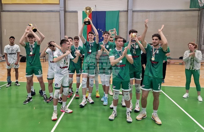 Берое 2016 е новият шампион от Държавното първенство по волейбол за мъже под 20 години