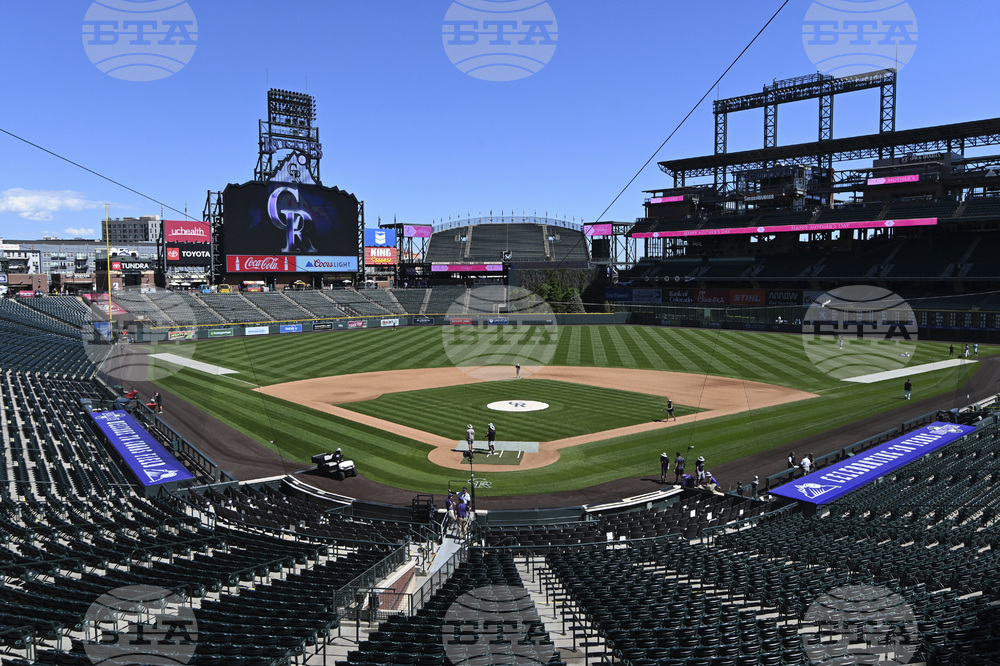 Padres Rockies Baseball