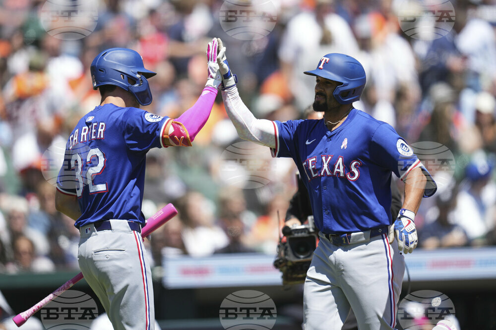 Rangers Tigers Baseball