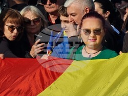 Румъния - Никушор Дан - митинг