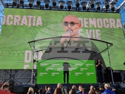 Румъния - Никушор Дан - митинг