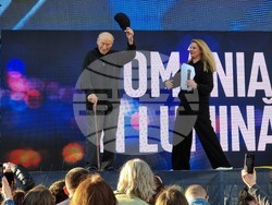 Румъния - Никушор Дан - митинг