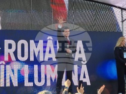 Румъния - Никушор Дан - митинг