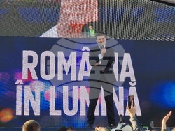 Румъния - Никушор Дан - митинг