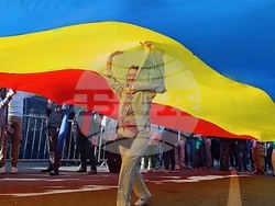 Румъния - Никушор Дан - митинг