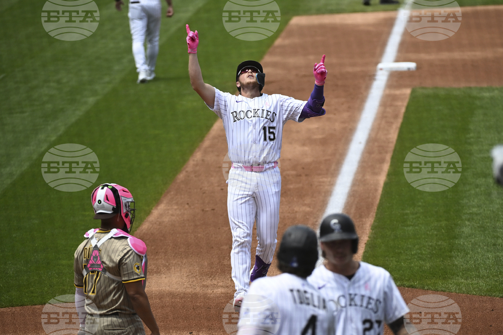 Padres Rockies Baseball
