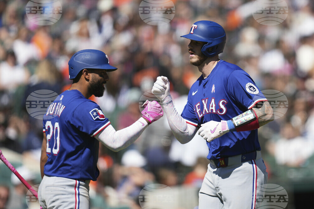 Rangers Tigers Baseball