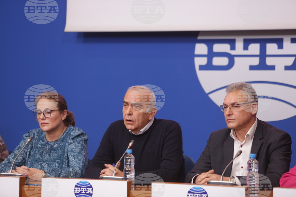 Национален пресклуб на БТА София - Коалиция „ЛЕВИЦАТА!" - пресконференция