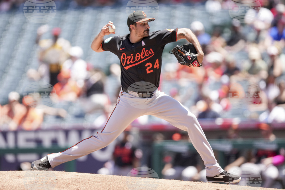 Orioles Angels Baseball