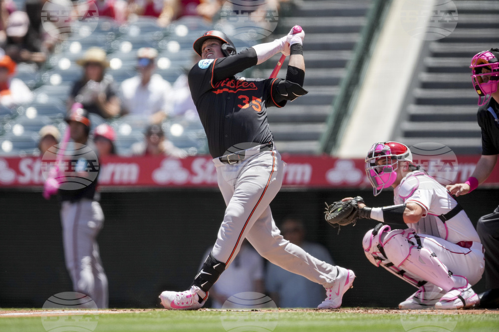 Orioles Angels Baseball