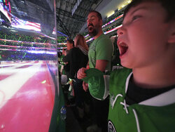 APTOPIX Jets Stars Hockey