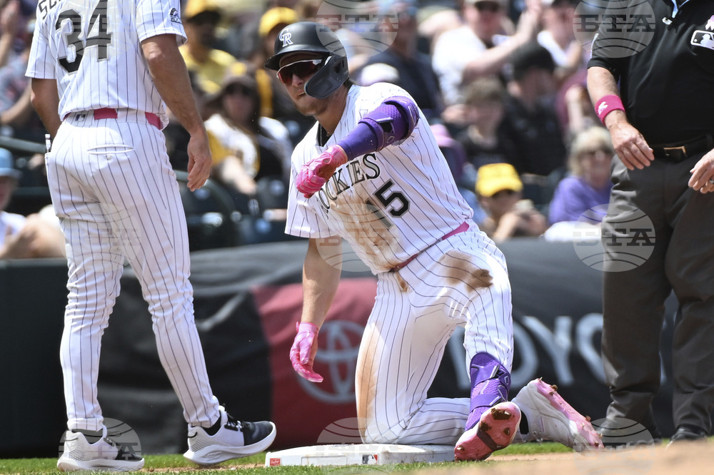 Padres Rockies Baseball