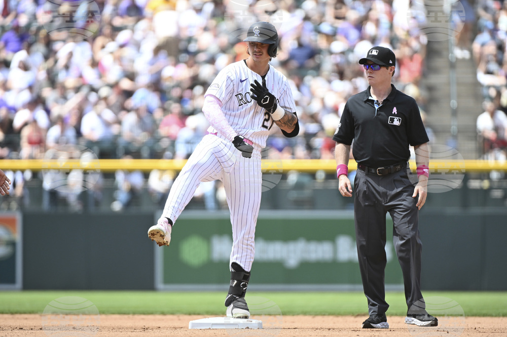 Padres Rockies Baseball
