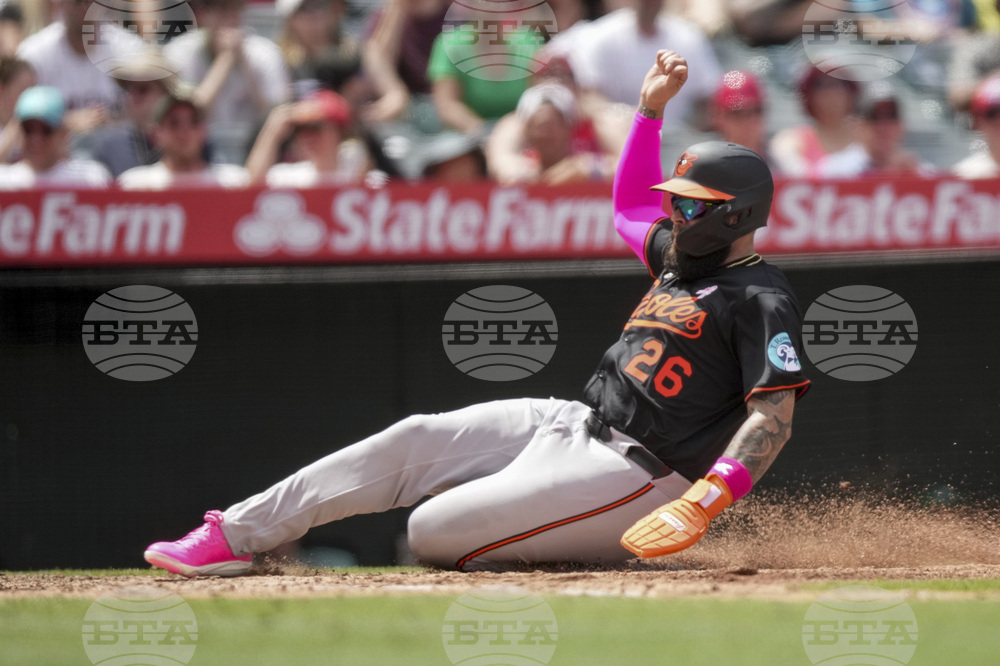 Orioles Angels Baseball