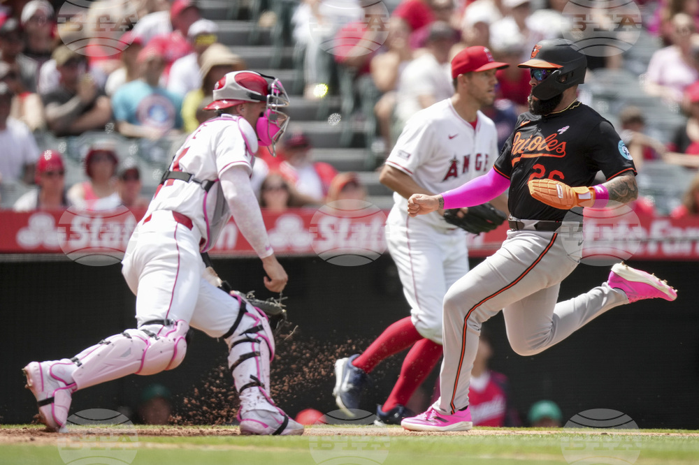Orioles Angels Baseball