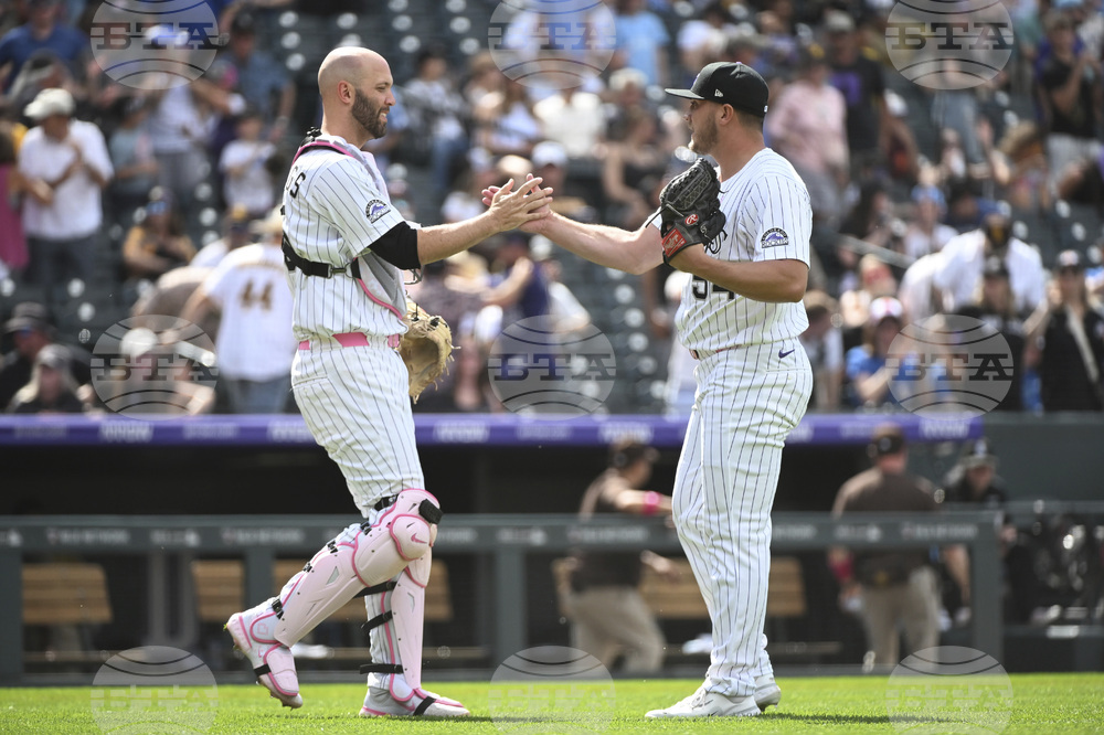 Padres Rockies Baseball