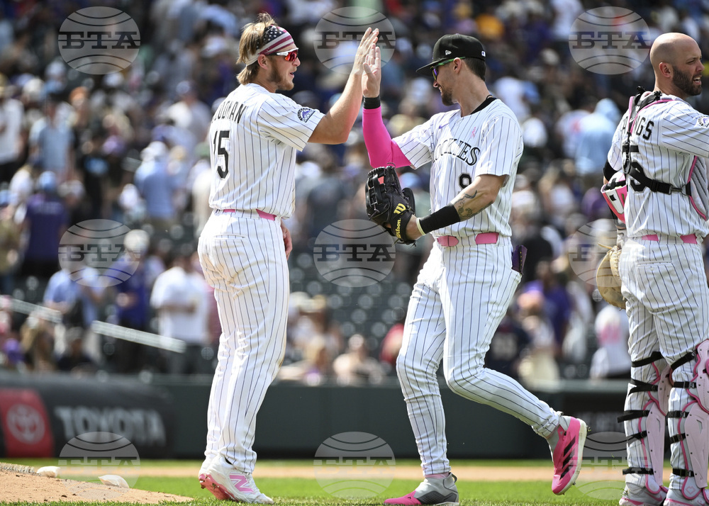 Padres Rockies Baseball