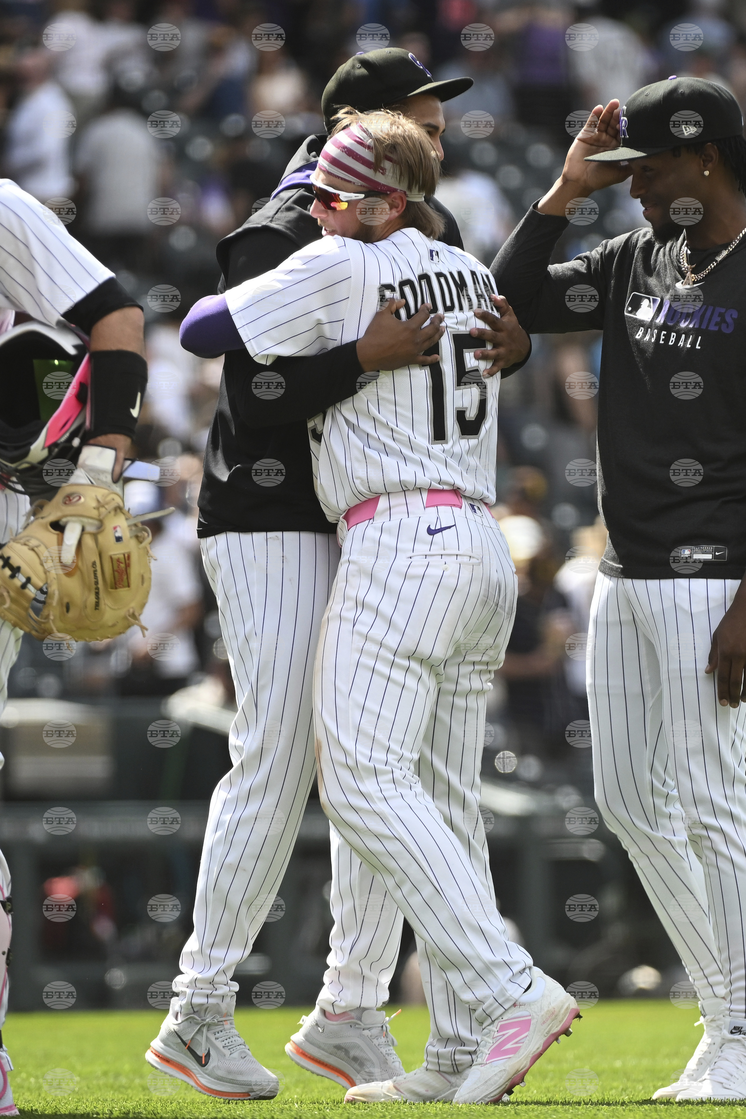 Padres Rockies Baseball