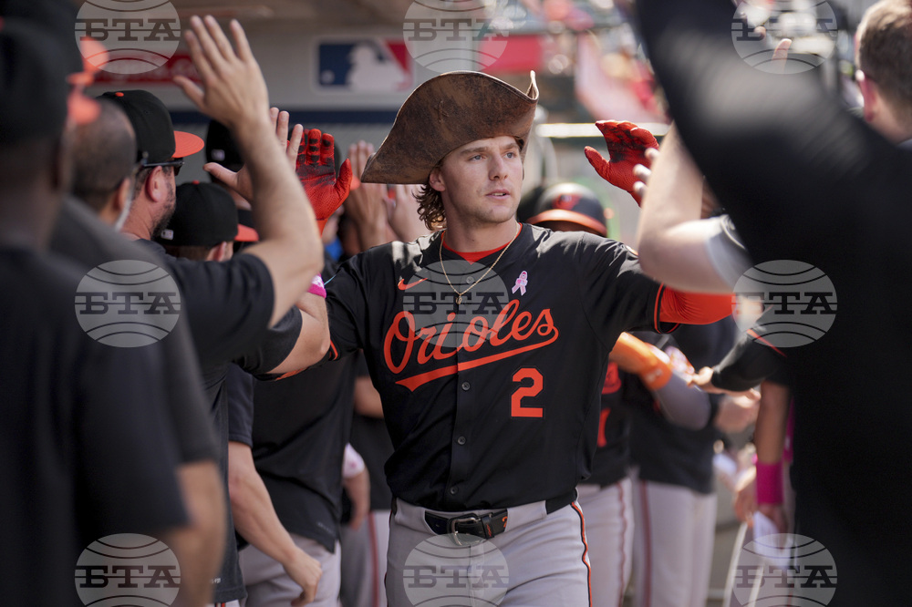 Orioles Angels Baseball
