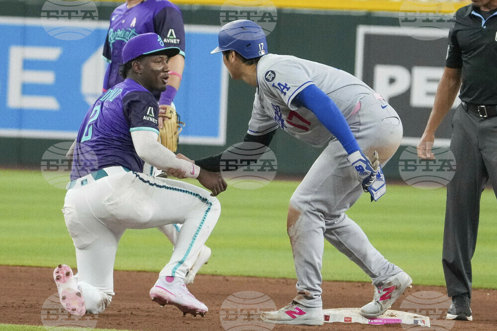 Dodgers Diamondbacks Baseball