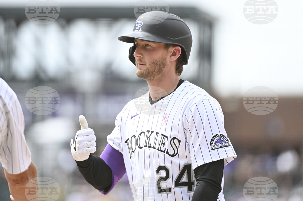 Padres Rockies Baseball