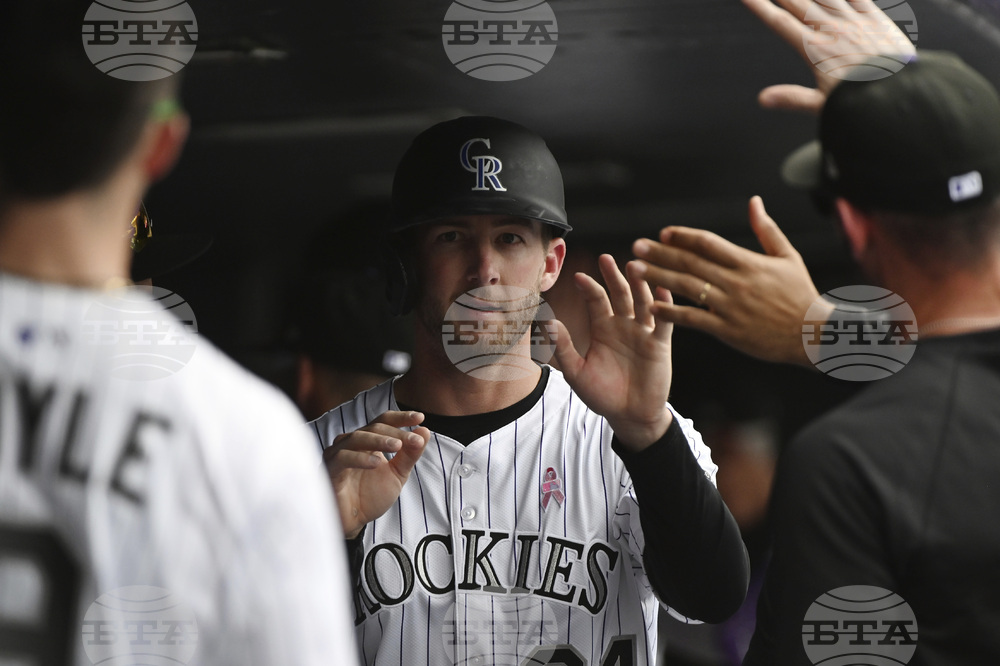Padres Rockies Baseball