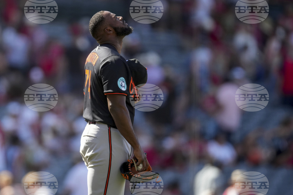 Orioles Angels Baseball