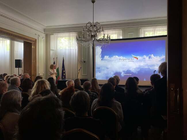 Представяне на авиокомпания „България Еър“ се състоя в Българското посолство в Лондон 