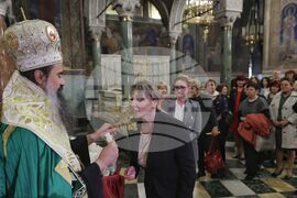 Храм-паметник „Св. Александър Невски“ - Международния ден на сестринството - молебен