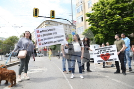 Синдикат на медицинските специалисти - протест