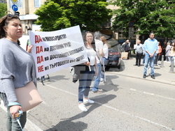 Синдикат на медицинските специалисти - протест
