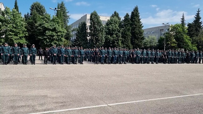 В Пазарджик 390 нови курсанти започват обучението си за гранични полицаи в центъра за професионална подготовка при Академията на МВР