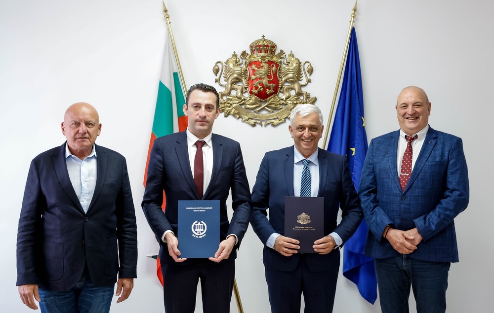 Министерството на младежта и спорта и Националната спортна академия подписаха споразумение за сътрудничество