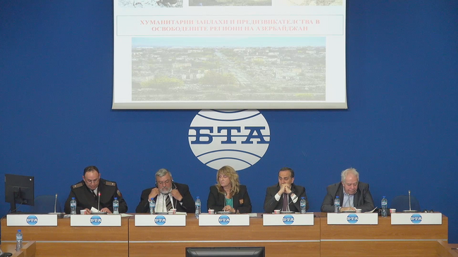 Кръгла маса на тема: „Хуманитарни заплахи и предизвикателства в освободените региони на Азербайджан“